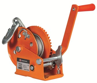 Лебедка барабанная ручная FD 1 т 20 м СибТаль 17534