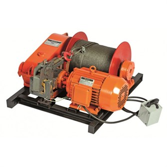 Лебедка электрическая JM 5 т 250 м (с канатом) СибТаль 17618