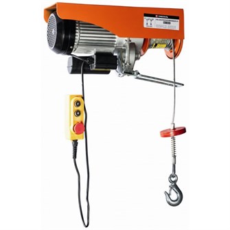 Мини-таль электрическая канатная, стационарная, 220 В 600 / 1200 кг - 20/10 м РА, Сибталь 17698