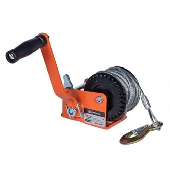 Лебедка ручная барабанная канатная LRB 800 кг 10 м СибТаль 17711