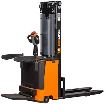 Штабелер электрический самоходный с платформой 1,5 т - 4,5 м Вилы: 1150 , АКБ Свинцово - кислотная, CL1545W SIBLINE 17826