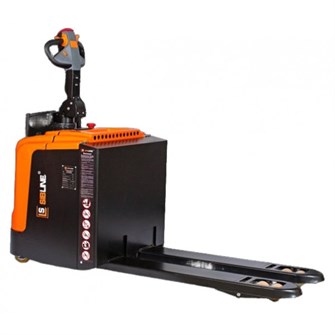 Тележка электрическая самоходная c платформой, 2000 кг, АКБ свинцово - кислотная, SIBLINE 17836