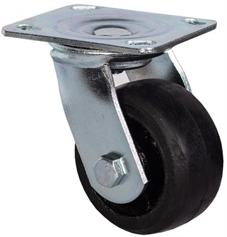 Колесо большегрузное поворотное обрезиненное 200 мм - SCd 80 17891