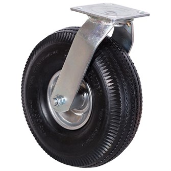 Колесо пневматическое поворотное 3.50-4, д.266 мм (PRS 85) 21901