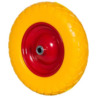 Колесо пенополиуретановое 4,00-8, д.380 мм, ось 20 мм (PU 3000-20) 21913