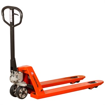 Гидравлическая тележка (рокла) ACR, 2,5 т, Вилы: 1150 Х 550, СибТаль, резиновые колеса 22058