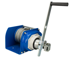 Лебедка ручная CHW-3.0, г/п 3200 кг, канат 40 м 109