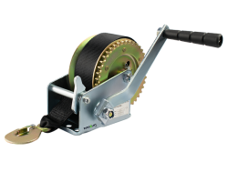 Лебедка барабанная WH12-15 г/п 550 кг, лента 15 м 110