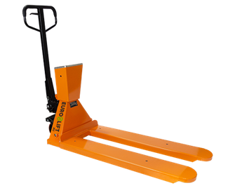 Тележка гидравлическая с электронными весами CBY-CW2.5T (г/п 2.5тн, L=1150мм, B=550мм) 235