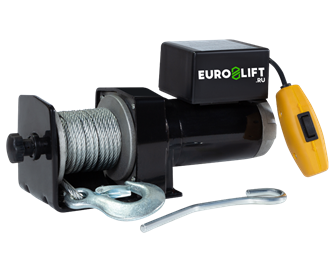 Лебедка автомобильная  электрическая KDJ-2000Н (200-D)12V 360