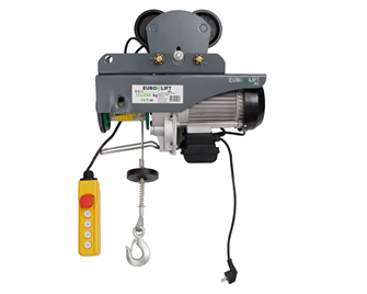 Лебедка электрическая передвижная KX 250 г/п 125/250 кг, в/п 18/9 м 475