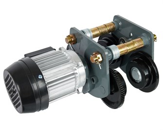 Каретка приводная электрическая TD-10, (4-колеса), г/п 1.0 тн 524