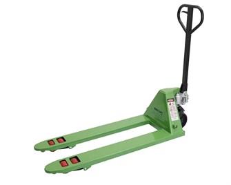 Тележка гидравлическая JD02 (г/п 2.5тн, L=1150мм, B=550мм) П/У колеса Euro-Lift 1656