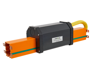 EL-F-B-PL-240 Линейный подвод питания  EURO-LIFT тип B (клипсы на болтах) 240А, 4жилы, длина 0,5м 1812