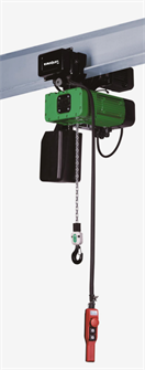 Тельфер цепной электрический 5,0т  6м модель ST50 (на балку 130-300мм) Euro-lift 2041