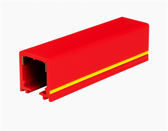 EL-X-B-100-4 Контактный рельс EURO-LIFT тип B (клипсы на болтах) 100А, 4 жилы, длина 4м 2782