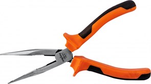 420107 Длинногубцы прямые с двухкомпонентными рукоятками, 180 мм 83229