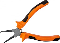 440307 Щипцы прямые для стопорных колец с двухкомпонентными рукоятками, разжим, 180 мм, 5-40 мм 83301