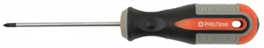751075 Отвертка стержневая крестовая ROUND GRIP, PH0x75 мм 83793