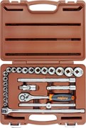 911224 Набор головок торцевых с аксессуарами 1/2"DR, 8-32 мм, 24 предмета 83923