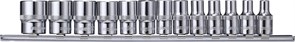 914013 Набор головок торцевых 1/4"DR на держателе, 4-14 мм, 13 предметов 84031