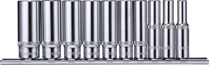914110 Набор головок торцевых глубоких 1/4"DR на держателе, 5-14 мм, 10 предметов 84041