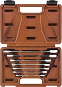 935007 Набор ключей гаечных комбинированных трещоточных SNAP GEAR, 8-19 мм, 7 предметов 84061