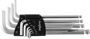 952310 Набор ключей торцевых шестигранных с шаром H1.5-H10, 10 предметов 84089