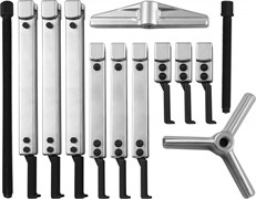 AE310144S Съемник универсальный, американского типа со скользящими 2-3 захватами в наборе, диапазон захватов внутр./наружн. 60-160/40-120, глубина 100-250 мм 85481