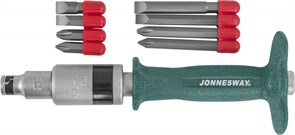 AG010139 Ударная отвертка SL 8,10 (36,80 мм) PH#2,3 (36,80 мм), 9 предметов 86065