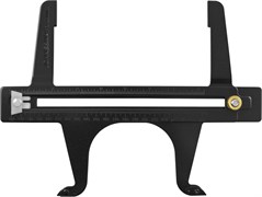 AN010023 Приспособление для измерения размеров барабанов и диаметра установленных колодок барабанных тормозов 165-362 мм. 87335