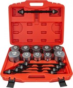 APPS27 Инструмент универсальный для замены сайлентблоков в наборе, 44-90 мм, 27 предметов 408879545