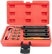 BTRK Набор инструментов для восстановления резьбы скобы тормозного суппорта, 16 предметов 541072129