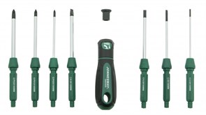 DB0309S Отвертка со сменными стержнями в наборе, 9 предметов 724462397