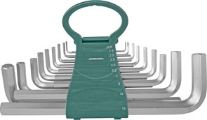 H02MH118S Набор ключей торцевых шестигранных удлиненных, 18 предметов 90388