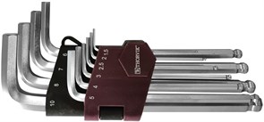HKB10S Набор ключей торцевых шестигранных с шаром, H1.5-H10, 10 предметов 472700188