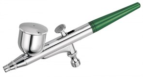 JA-102 Аэрограф, бачок верхний металлический 7 мл, дюза 0.3 мм 91196