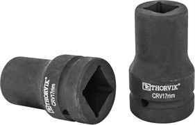 LSWS00117 Головка торцевая 4-х гранная для ручного гайковерта 1"DR, 17 мм 366760013