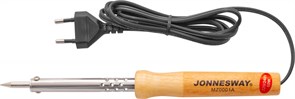 MZ0001A Паяльник электрический с деревянной рукояткой, паяльный стержень 6 мм, 60W, 220V-240V, T=400 C 724462421