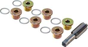 ODPRK1715 Набор для восстановления резьбы сливного отверстия поддона M17х1.5, 7 предметов 538601510