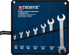 OEWS007 Набор ключей гаечных рожковых в сумке, 6-27 мм, 7 предметов 105702