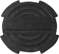 OHT1003 Опора резиновая с отбортовкой для подкатных домкратов, D-116 мм, Н-18 мм 92920