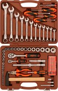 OMT88S Набор инструмента универсальный 1/4", 1/2"DR, 88 предметов 104466