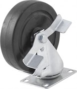 OTT47-RW Колесо D-125мм поворотное с тормозом для тележки OMBRA 80705
