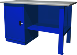 OWB1-10 Верстак с одной тумбой, тумба с 1 дверцей,1390х686х820 мм 129140391