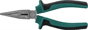 P1218 Длинногубцы изогнутые 45 с двухкомпонентными рукоятками, 200 мм 94242