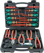 PSV118S Набор диэлектрический, отверток стержневых и шарнирно-губцевого инструмента, 18 предметов 645218403