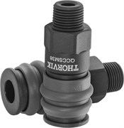 QCCSM38 Муфта БРС европейского типа с наружней резьбовой частью BSPT 3/8" 771757633