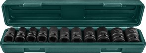 S03A4111S Набор головок ударных 1/2"DR, 10-24 мм, 11 предметов 95796