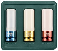 S03AD4303S Набор головок торцевых ударных глубоких 1/2"DR для лекгосплавных колесных дисков, 17,19,21 мм, 3 предмета 96536